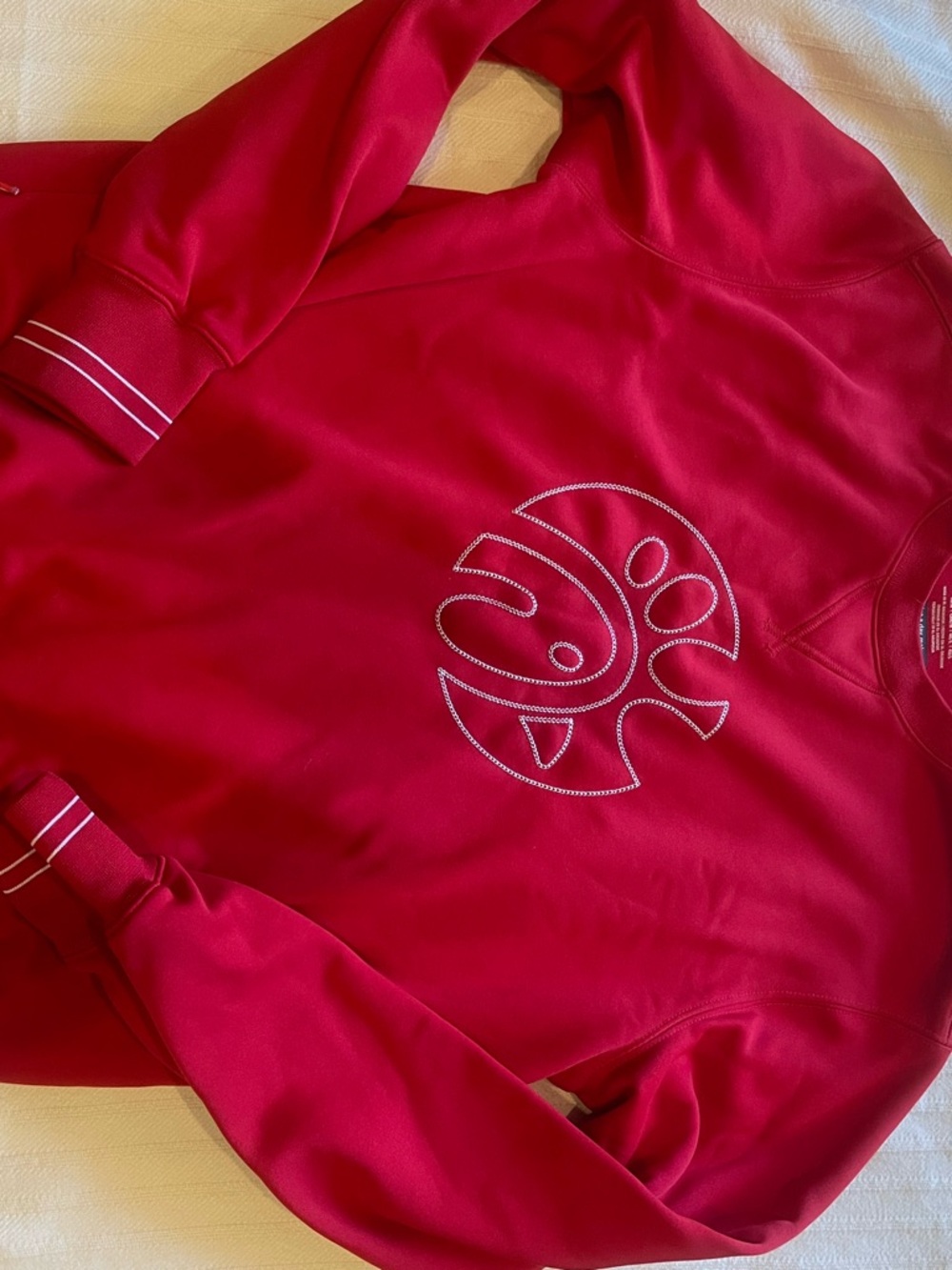 Chick-fil-A Red Sweatshirt with Embellished Logo